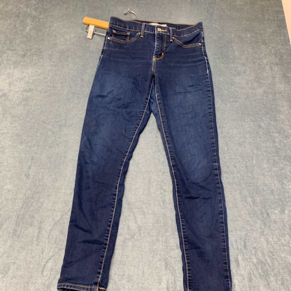 Levi's 311 Shaping Skinny Jeans Women's 27 Blue Denim Dark Wash Stretch 5-Pocket